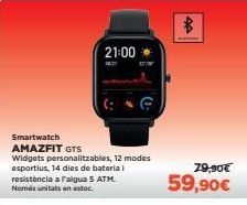 Oferta de Smartwatch AMAZFIT por 