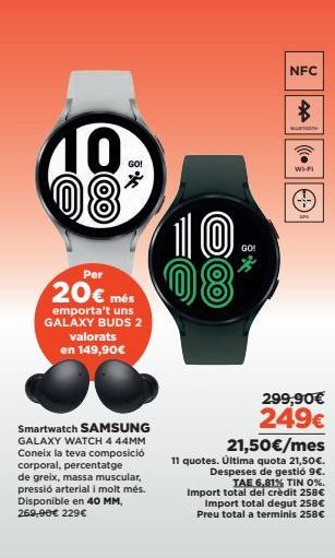 Oferta de Samsung Galaxy Watch Samsung por 