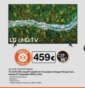Oferta de Televisores LG por 459€