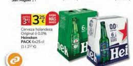 Oferta de Cerveza holandesa Heineken por 