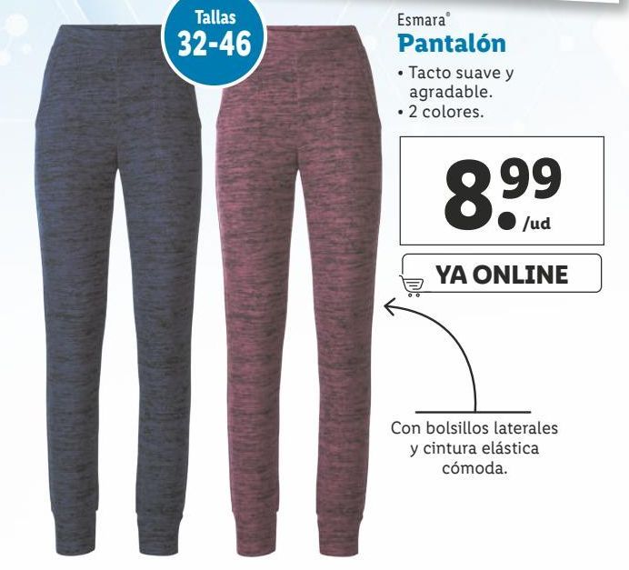 Oferta de Pantalones esmara por 8,99€