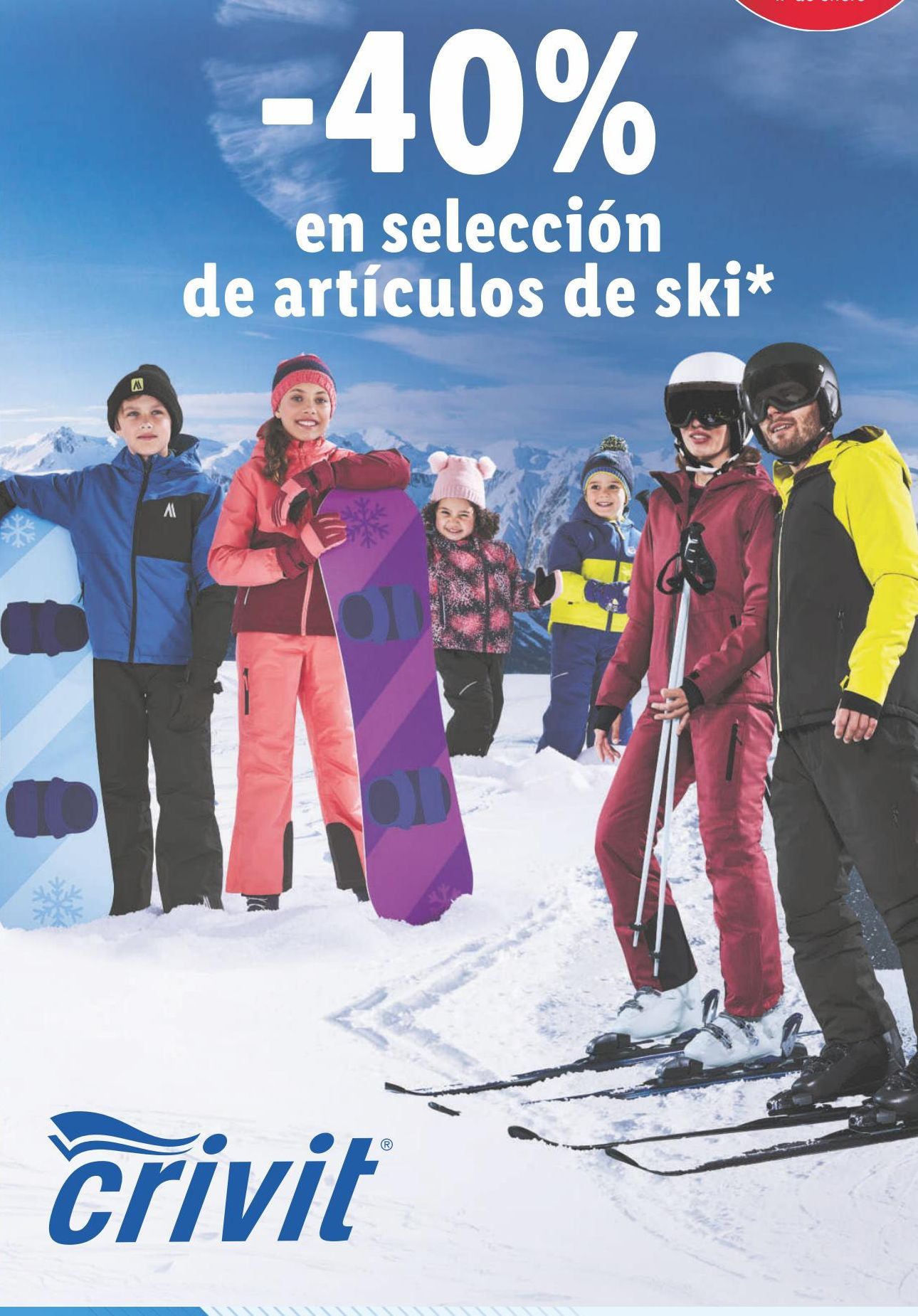 Oferta de Esquí Crivit por 