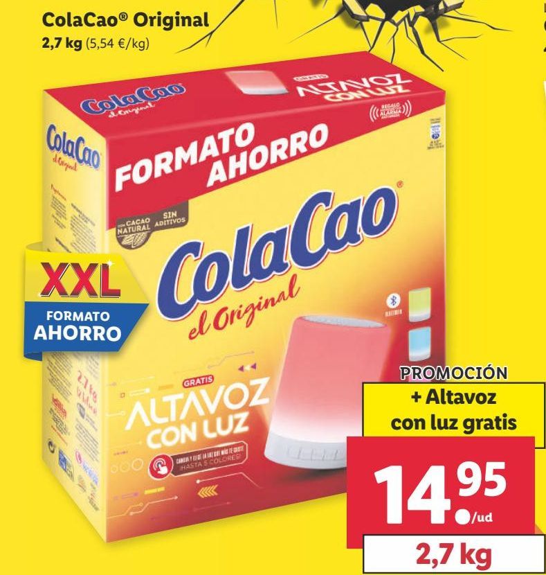 Oferta de Cacao en polvo Cola Cao por 14,95€