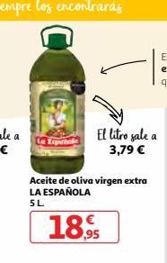 Oferta de Aceite de oliva virgen La Española por 