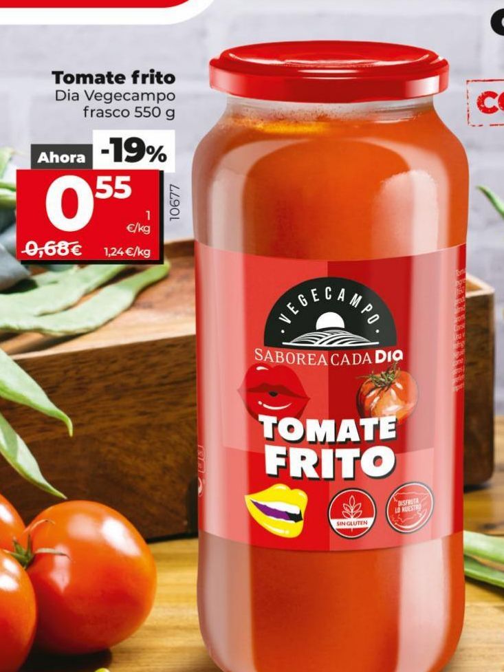 Oferta de Tomate frito Dia por 0,55€
