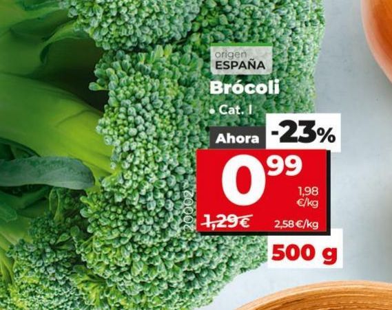 Oferta de Brócoli por 0,99€