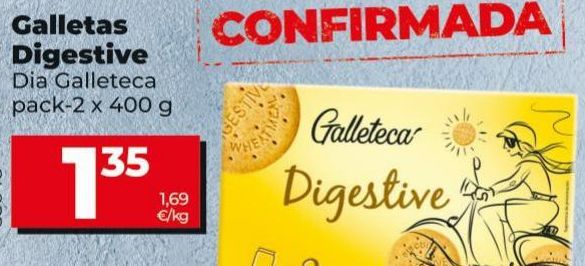 Oferta de Galletas Digestive por 1,35€