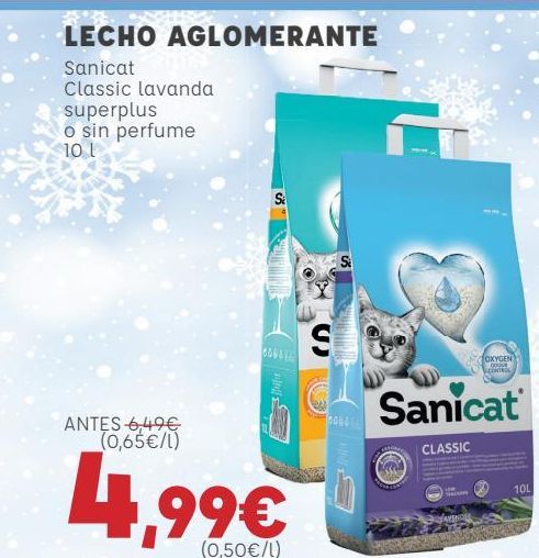 Oferta de Lecho aglomerante Sanicat  por 4,99€