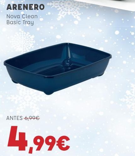 Oferta de ARENERO Nova Clean Basic Tray por 4,99€