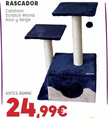 Oferta de Rascador Catshion Scratch wilma por 24,99€