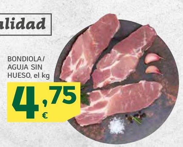 Oferta de BONDIOLA / AGUJA SIN HUESO por 4,75€