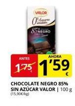 Oferta de Chocolate negro Valor por 