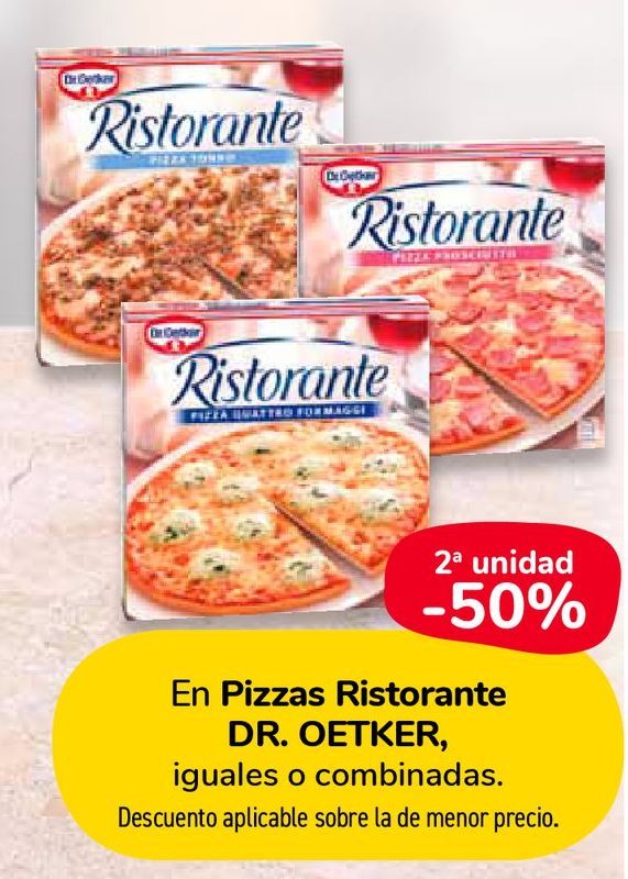 Oferta de En Pizzas Ristorante DR.OETKER por 