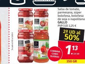Oferta de Salsa de tomate Gallo por 