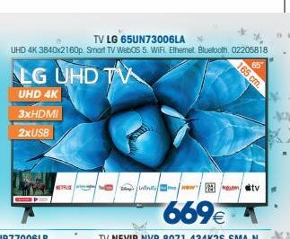 Oferta de Smart tv LG por 669€