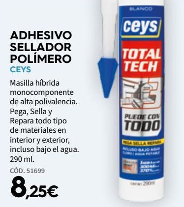Oferta de Adhesivos ceys por 8,25€