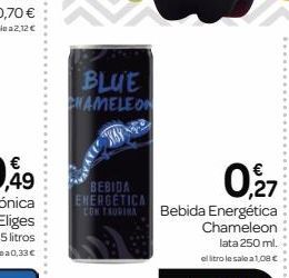 Oferta de Bebida energética blue por 