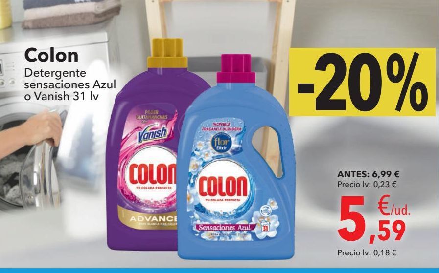 Oferta de Detergente Colon por 5,59€