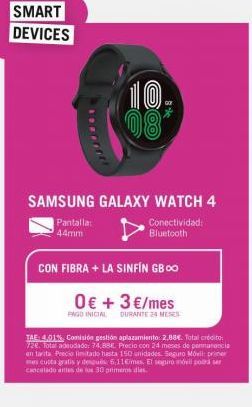 Oferta de Samsung Galaxy Watch Samsung por 