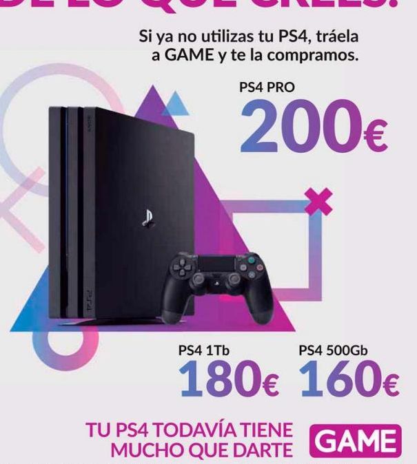Oferta de PS4 ps4 por 200€