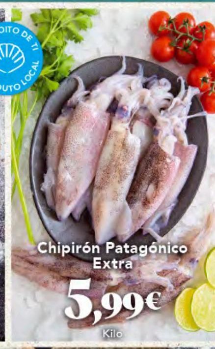 Oferta de Chipirones patagonico por 5,99€