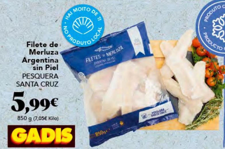 Oferta de Filetes de merluza Pesquera por 5,99€
