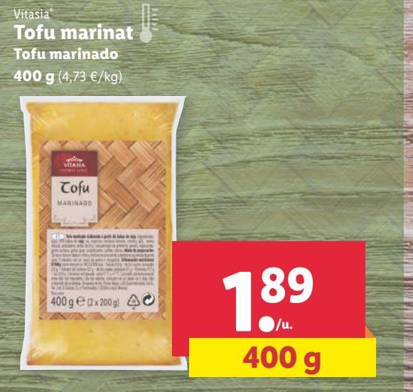 Oferta de Tofu Vitasia por 1,89€