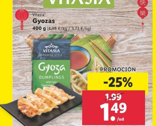 Oferta de Comida asiática Vitasia por 1,49€
