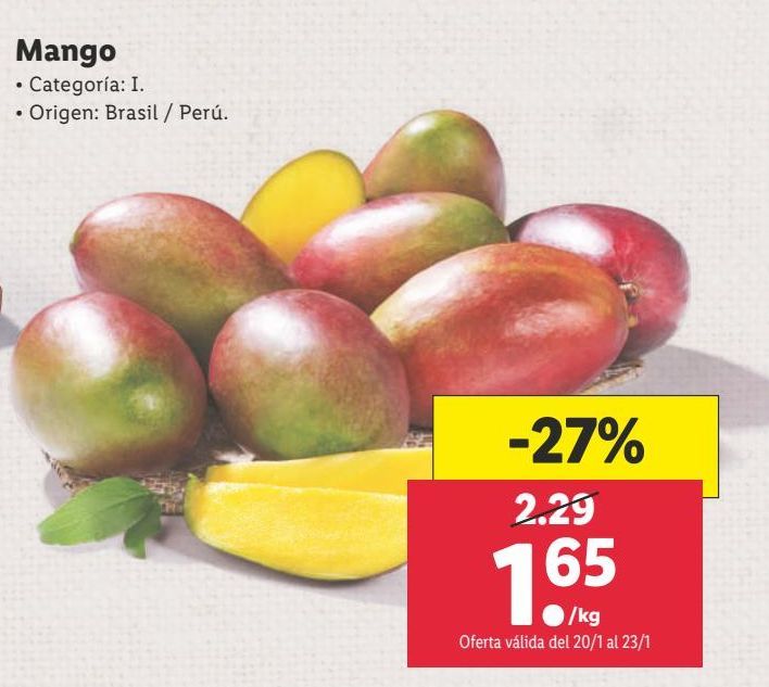 Oferta de Mangos por 1,65€