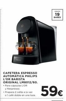 Oferta de Cafetera espresso  por 