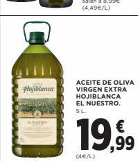 Oferta de Aceite de oliva virgen Hojiblanca por 