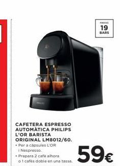 Oferta de Cafetera espresso  por 