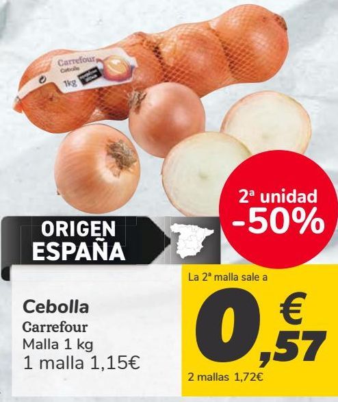Oferta de Cebollas  por 1,15€