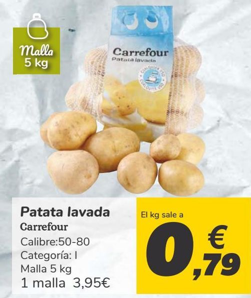 Oferta de Patata lavada  por 0,79€