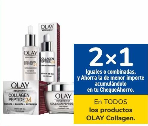 Oferta de En TODOS los productos OLAY Collagen por 