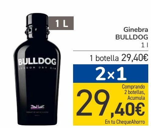 Oferta de Ginebra BULLDOG  por 29,4€
