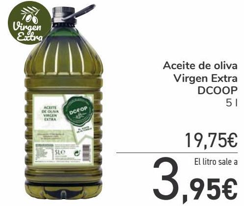 Oferta de Aceite de oliva Virgen Extra DCOOP  por 19,75€