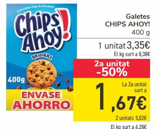 Oferta de Galletas CHIPS AHOY!  por 3,35€