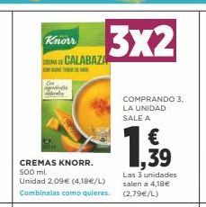 Oferta de Cremas Knorr por 