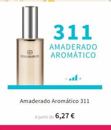 Oferta de 311  ea Bouivalenza  AMADERADO AROMÁTICO  Amaderado Aromático 311  A partir de 6,27 €  por 