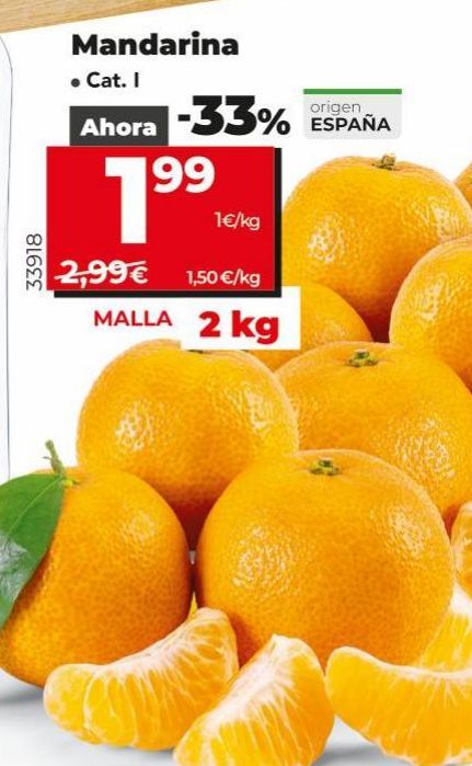Oferta de Mandarinas por 1,99€