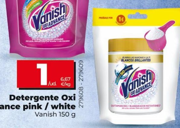 Oferta de Detergente Vanish por 1€