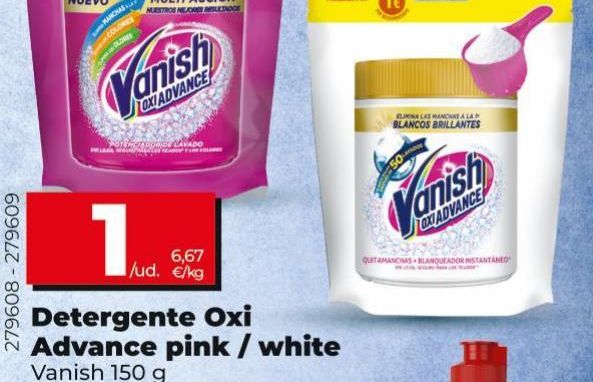 Oferta de Detergente Vanish por 1€