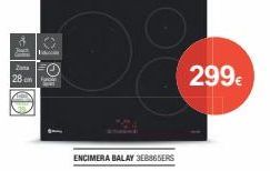 Oferta de Encimera de cocina Balay por 299€