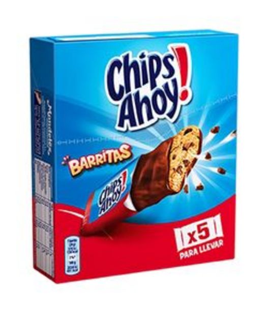 Oferta de Chips Ahoy - Barritas de galleta Chips Ahoy Lu. AHORRO:  por 0,3€