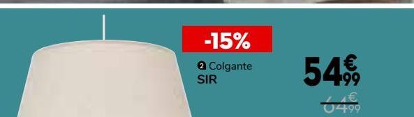 Oferta de Colgante SIR  por 54,99€
