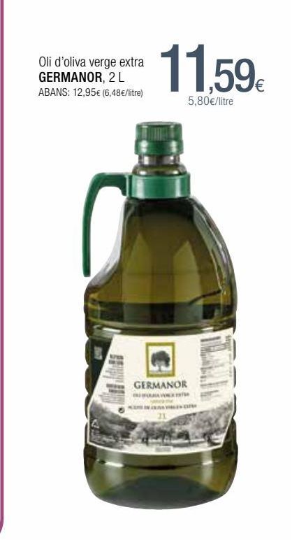 Oferta de Aceite de oliva Germanor por 11,59€