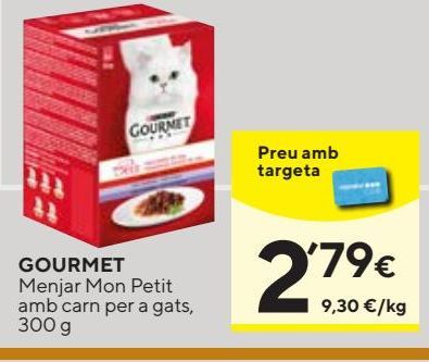 Oferta de Comida para gatos Gourmet por 2,79€