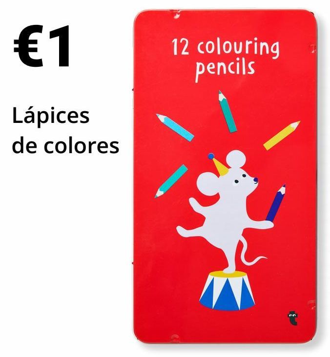 Oferta de Lápices de colores  por 1€