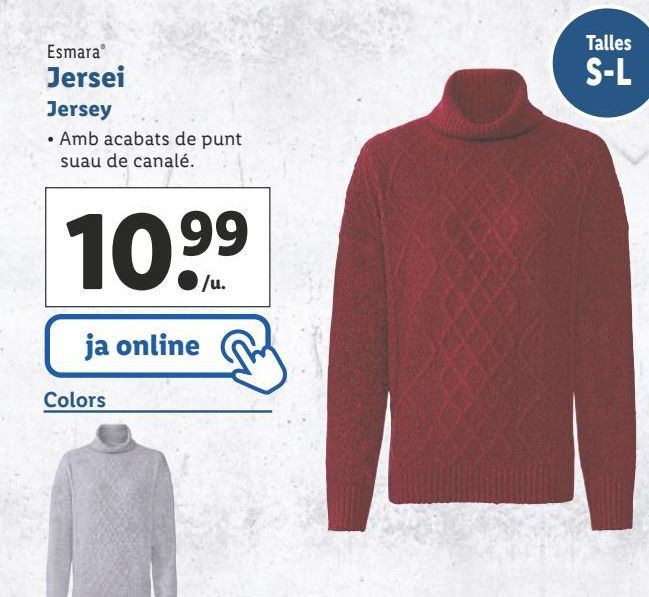 Oferta de Jersey esmara por 10,99€